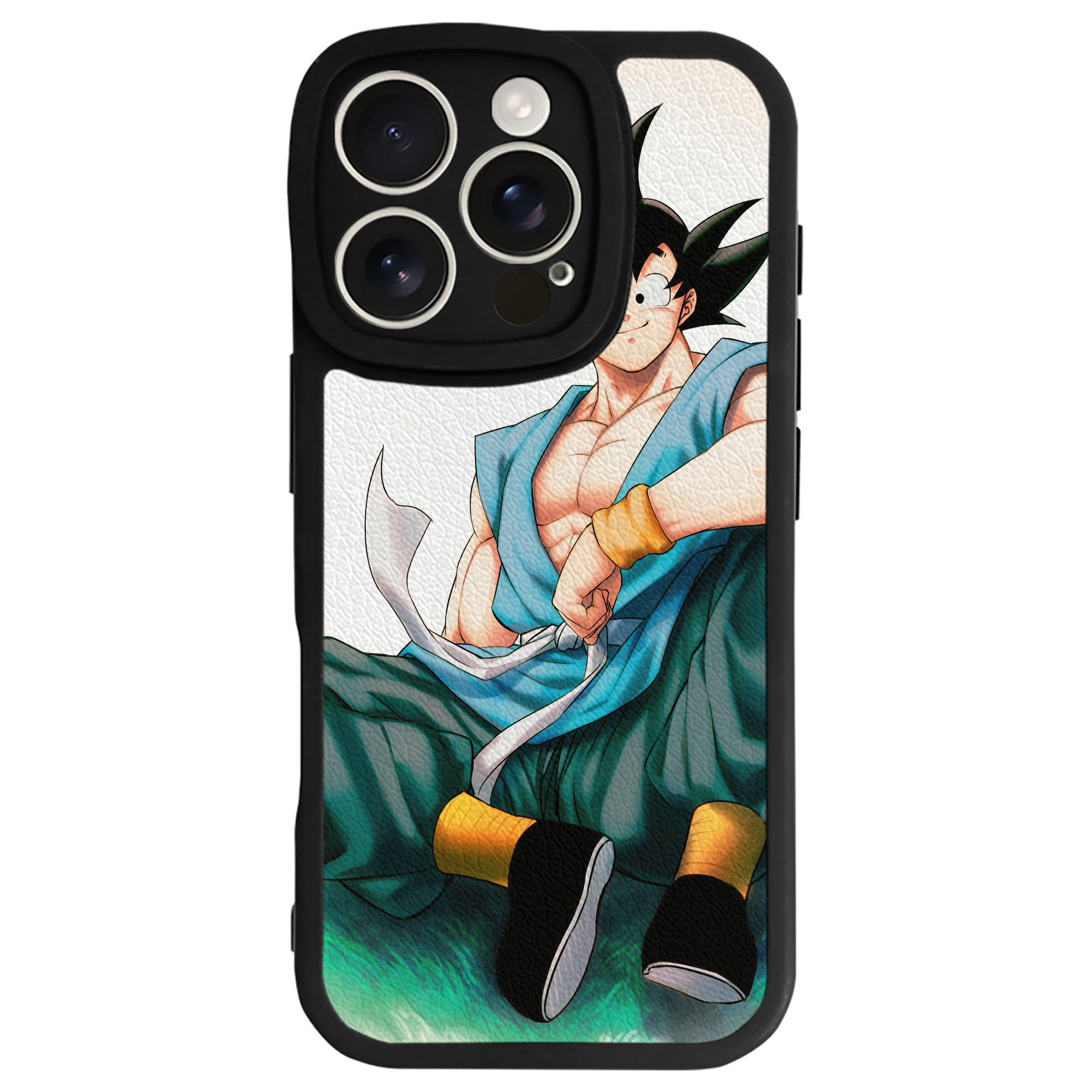 （画像用） ドラゴンボール DRAGON BALL 【iPhone 16シリーズ対応】シリコンスマホケース（レザー調） 材質：シリコン